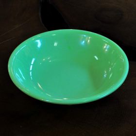 SuperSOSO! melamine bowl for sauce neon green