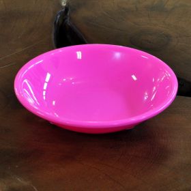 SuperSOSO! melamine bowl for sauce neon pink