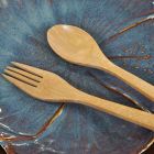 Fork and Spoon Cutlery Set of Tamarind Wood