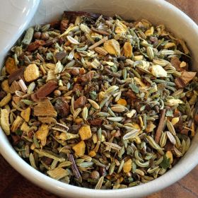 Süße Würze Kräuter Tee Mischung lose 100g