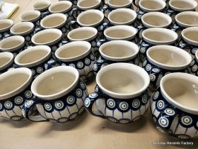 Bunzlau small ceramic teapot 0.42 liter decor 41 without strainer