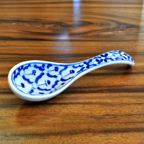Thai ceramic Spoon 5x18x2cm