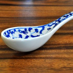 Thai ceramic Spoon 5x18x2cm
