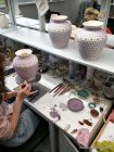 Bunzlau Keramik Teller Unterteller 16,4x2,5cm Dekor 41