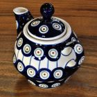 Bunzlau ceramic teapot with lid 0.21 L decor 8