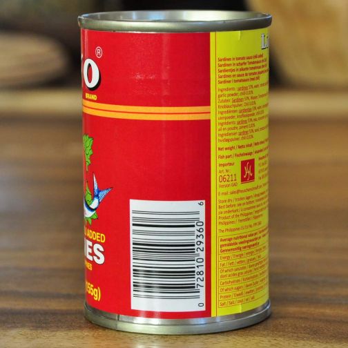 Ligo sardines with chilli 155g in a can