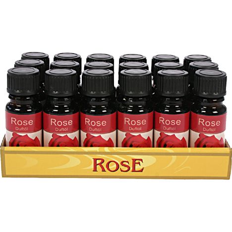 Duftöl Rose 10 ml in Glasflasche Rosenduft Diffusor-Öl
