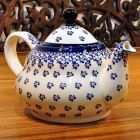 Bunzlau ceramic teapot 1.5 liter decor 882A