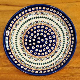 Bunzlau Polish ceramics breakfast plate 19,5x2,4cm...