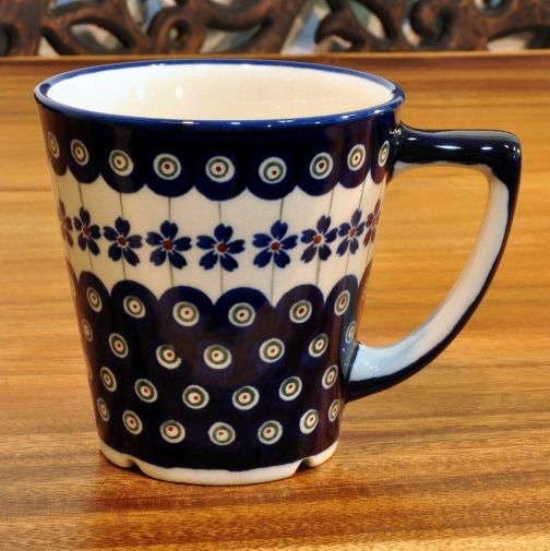 Bunzlau large ceramic cup 0,35 litre decor 166A
