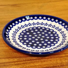 Bunzlau ceramic starter plate serving plate 21,6x3,2cm decor 166A