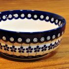 Bunzlau ceramic muesli bowl 15,7x6,3cm decor 166A