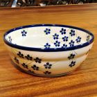 Bunzlau ceramic muesli rice bowl 17x6cm decor 1244A