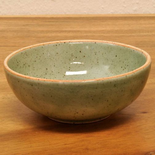Keramik Müsli Schale aus Thailand 15,5 cm Grün
