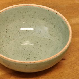 Ceramic Cereal Bowl from Thailand 15,5 cm Green
