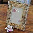 Real Wood Picture Frame Shabby Chic 26x21cm