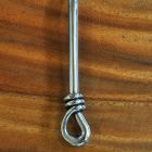 Appetizer spoon stainless steel Rope design