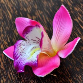 Blüten Kunstblumen Orchidee Violett