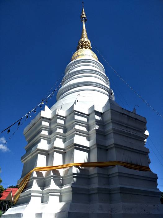 Buddhistischer Tempel in Chiang Mai im Norden Thailands