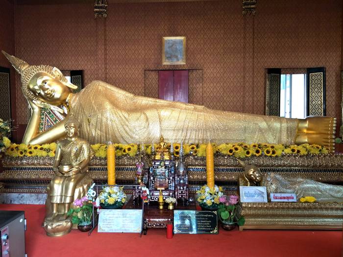 Buddhistischer Tempel in Bangkok, Thailand